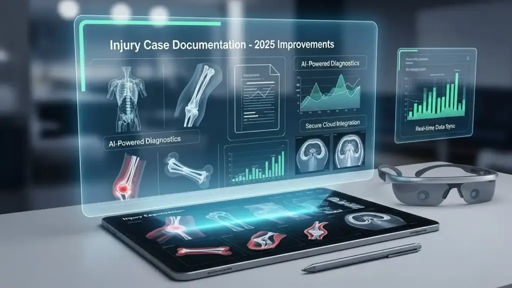 Digital medical documentation improvements in 2025 injury cases