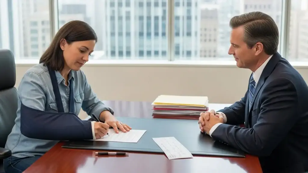 Employee receiving compensation for workplace injury